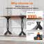 Ensemble de 2 pieds de table Curva
