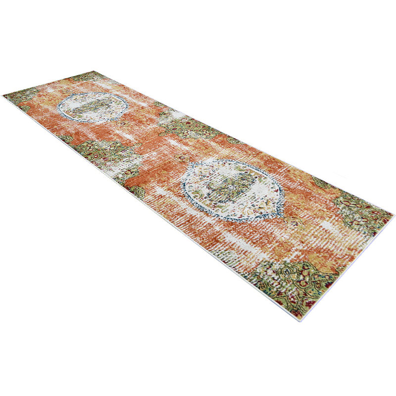 Tapis de couloir en polypropylène Crayton , Tapis de couloir 3 pi 2 po x 10 pi