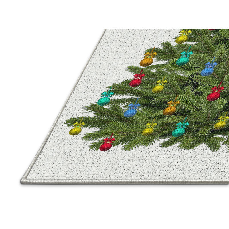 Abstract Indoor Rug, Rectangle 3' x 5'