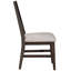 Chaise en bois massif Norvell