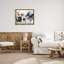 Impression sur toile bleu marine et or-93926149-93926150