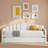 Upholstered Daybed With Trundle And Usb Charging Ports-1261970168