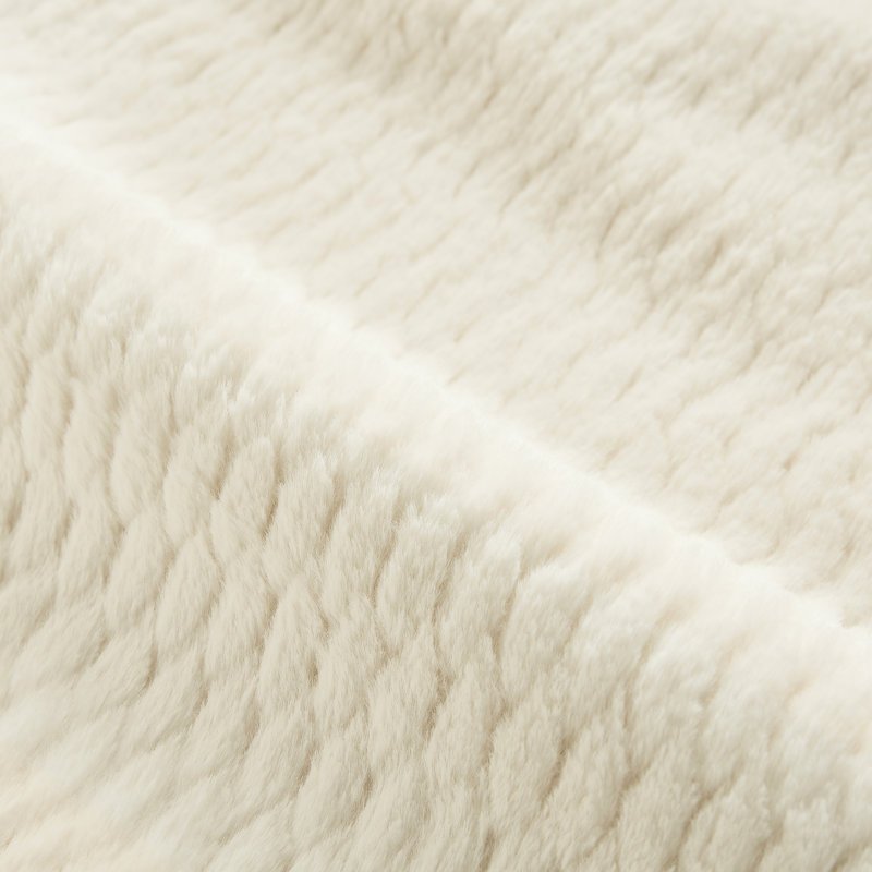 Canapé-lit pliant en tissu crème, futon convertible avec mousse à haute résilience, éponge et couverture en laine de soie, pour lit de chambre à coucher, ensemble de compression, coussin rembourré de 40,81 po de largeur, confortable
