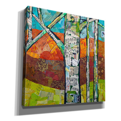 «Fall Trees 2» par St. Hilaire Elizabeth, art mural sur toile