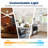 4 -ABS Blades Wet Rated Outdoor Ceiling Fan with Light Kit and Remote Reversible DC Motor Waterproof -1037672446-1037672444-1037672435