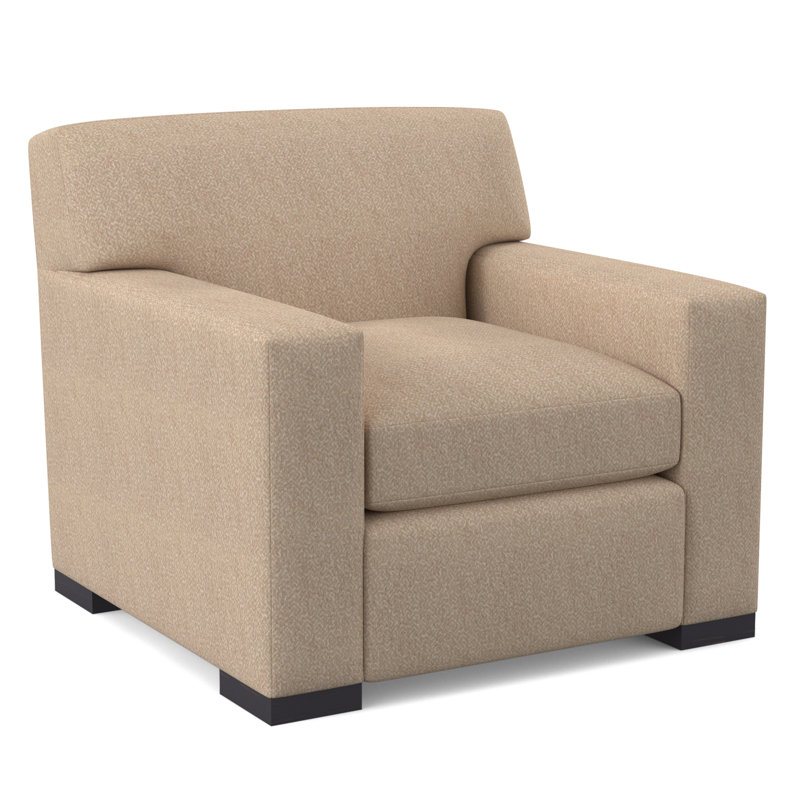 Fauteuil Elkins, Ébène vintage, Océan Edworth