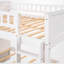 Lit superposé double au-dessus de double avec lit gigogne Britian-816989301