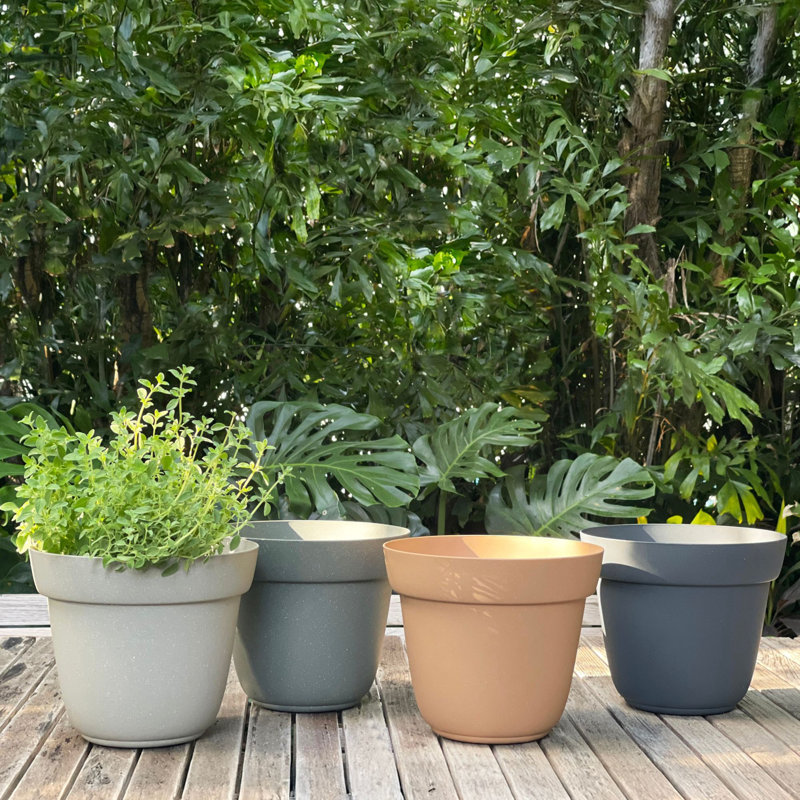 Pots à plantes Chloe, Gravier, L 18 po x L 18 po x H 15 po