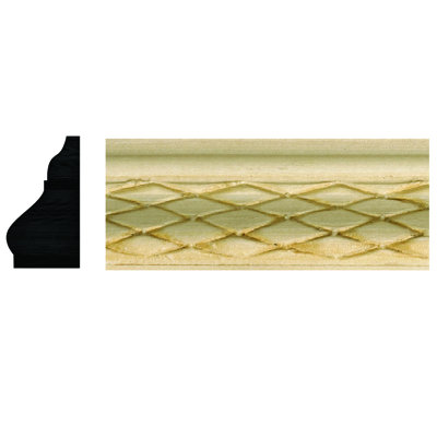 1.25 in. W x 96 in. L Wall Base in