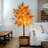 6ft. Pre-Lit Autumn Maple Artificial Fall Tree with 300 Warm White LED Lights