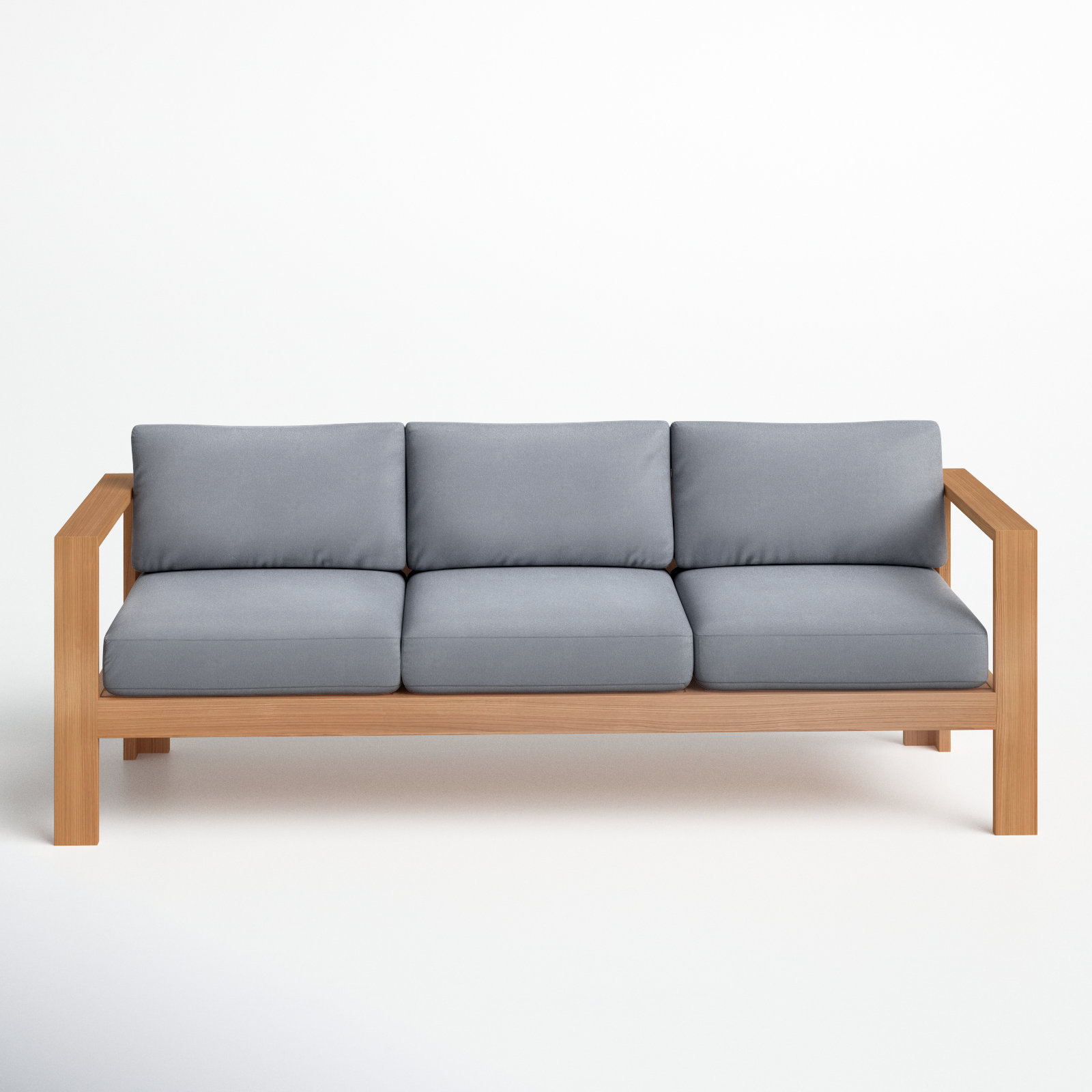 Sonoma 89" Sunbrella® Patio Sofa, Canvas Charcoal Sunbrella® Canvas