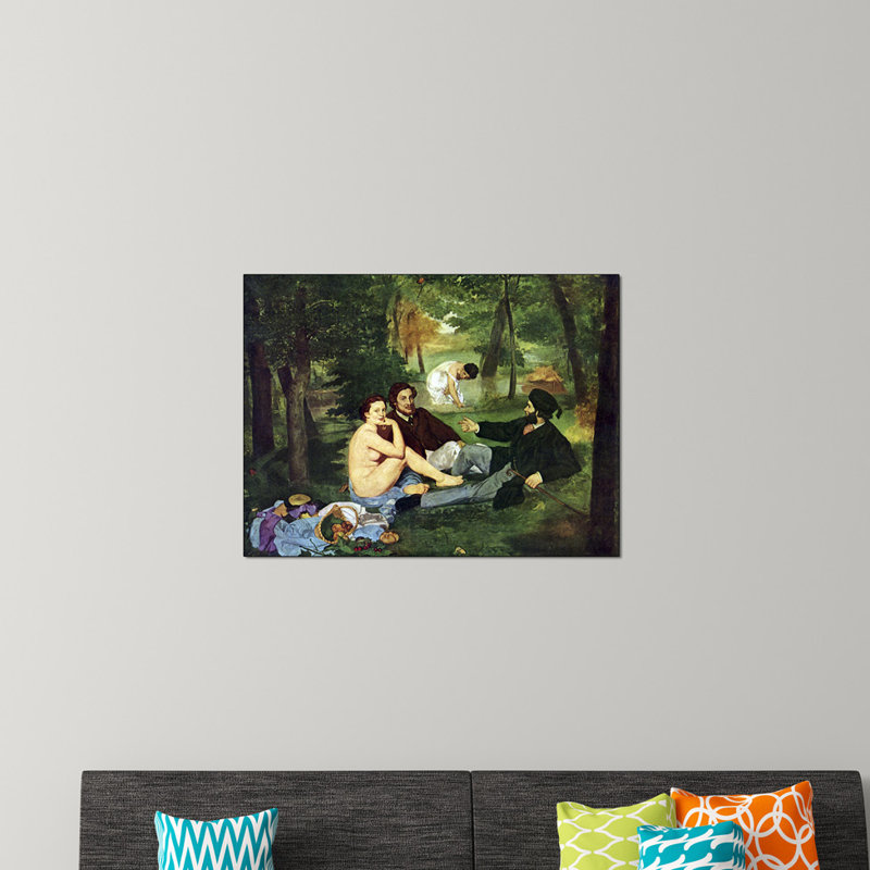 Edouard Manet - Wrapped Canvas Painting, 60cm H x 80cm W x 1.8cm D
