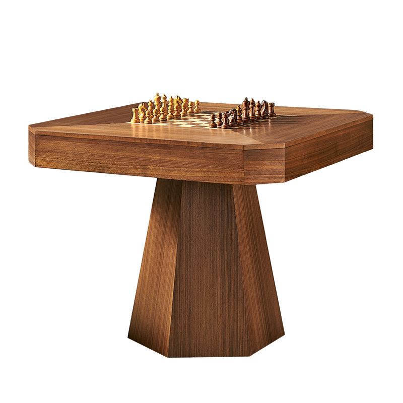 Table d'échecs et de jeux Hexton