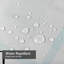 Rideau de douche sans couture avec 12 crochets-796779983