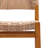 Capri Patio 7-Piece Acacia Wood Dining Set With Woven Wicker