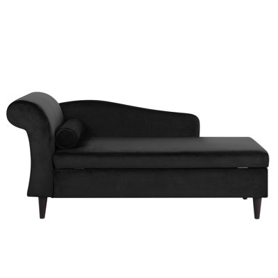 Pulliam Velvet Chaise Lounge