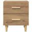 Bed Cabinet 40 X 35 X 47.5 Cm Engineered Wood-756667903