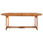 Siyana Oval Acacia Outdoor Dining Table , cm W 90cm cm D-1780592742