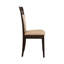 Chaise d'appoint rembourrée Mahpiya en cappuccino