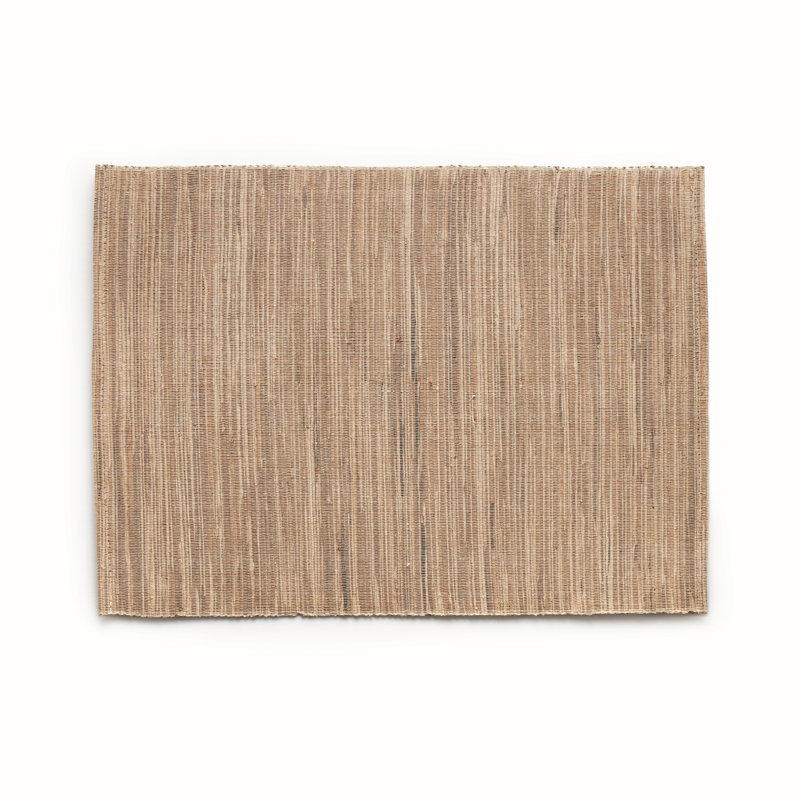 Barclay Butera Rectangle Placemat, Tan, Solid Color