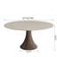 Table de salle à manger en pierre Travertine-594190372-594190374