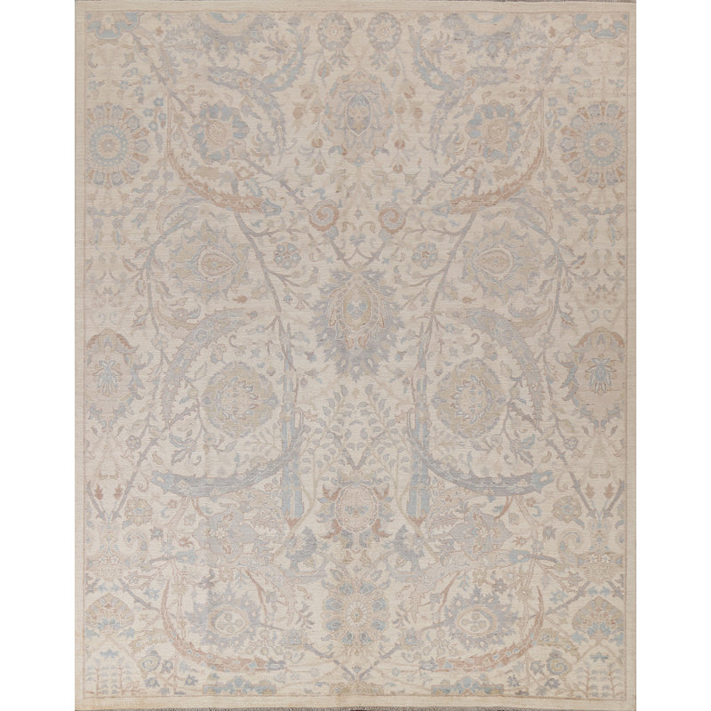 Vegetable Dye Ziegler Wool Area Rug 8x10