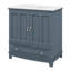Ensemble de meuble-lavabo autoportant 30 po avec tablette ajustable, tiroir et cloison 30 po-952233497