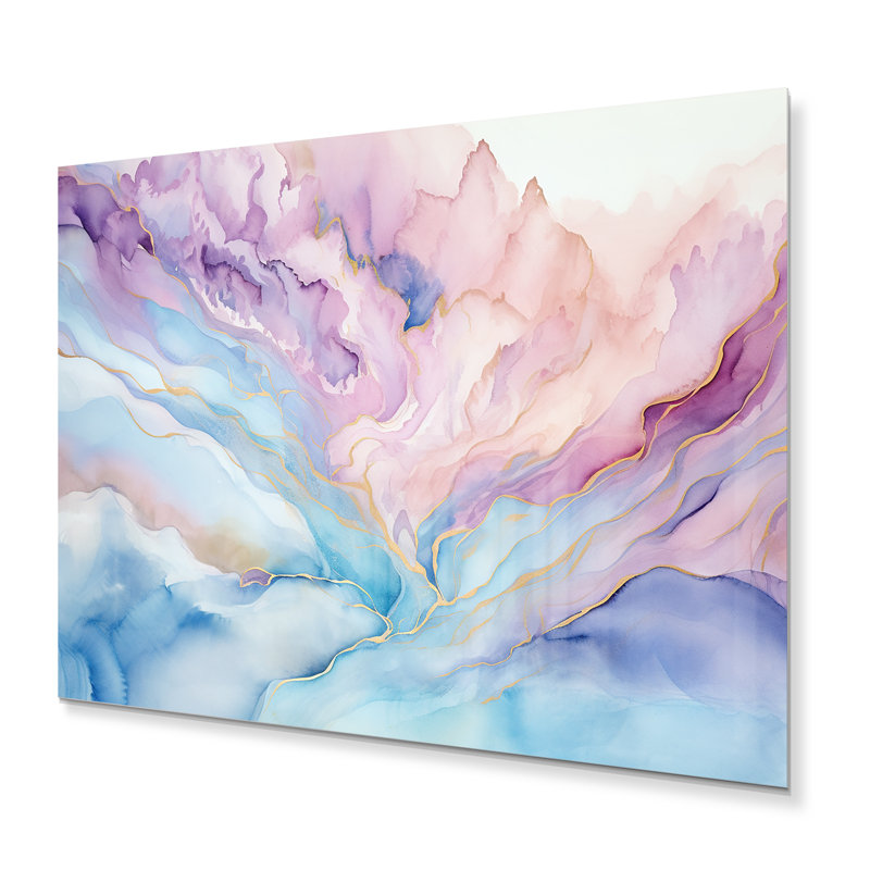 - Décoration murale abstraite en métal, H 12 po x l 20 po x P 1 po