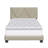 Boyd Sleep Calais Upholstered Linen Platform Bed, Adjustable Height Headboard, No Box Spring Required-82004640-82004641