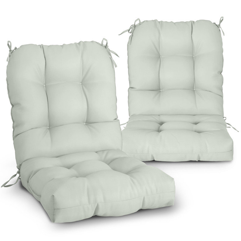 Indoor/Outdoor Seat/Back Cushion, Sage Green