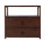 Lark 2 Drawer Wide Nightstand-1894624593