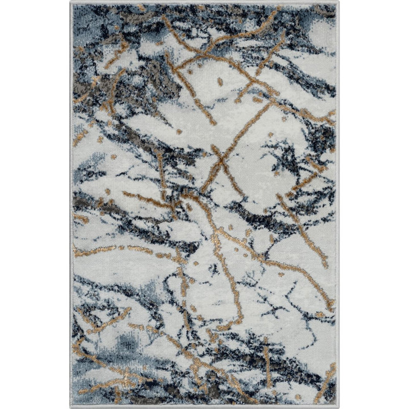 Madilin Abstract Indoor Rug, Rectangle 2' x 3'