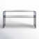 Marena 53'' Glass Console Table
