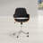 Faux Leather Task Chair - Black