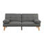 Canapé capitonné moderne 1pc