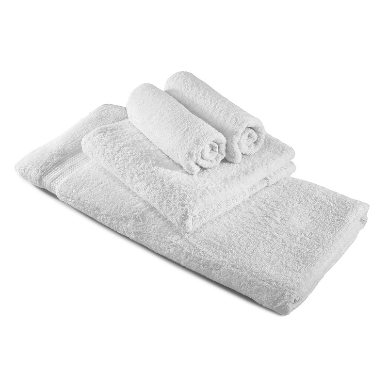 Cotton Midweight Bath Sheet, White