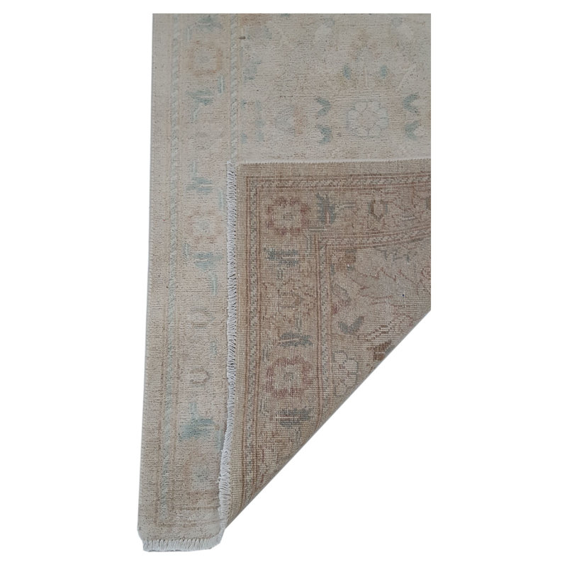 Daugherty Hand Knotted 3x17 Ivory Runner
