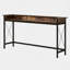 Table de canapé avec prise électrique, console, table de chevet