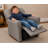 Kids Sized Gray Rocker Recliner Chair