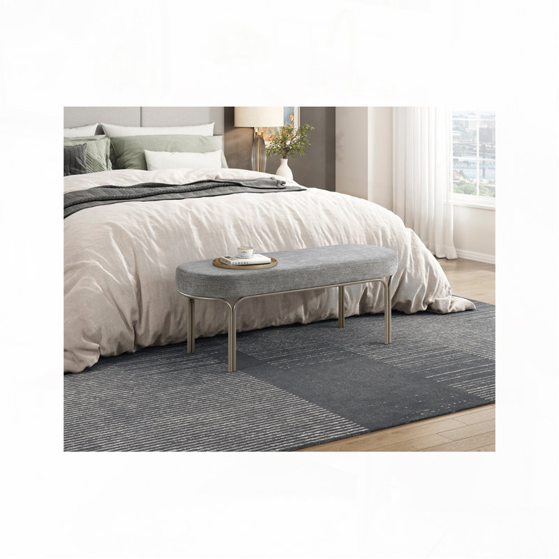 Banc élégant en chenille