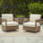 Alesana Outdoor Swivel Glider Chair With Cushion