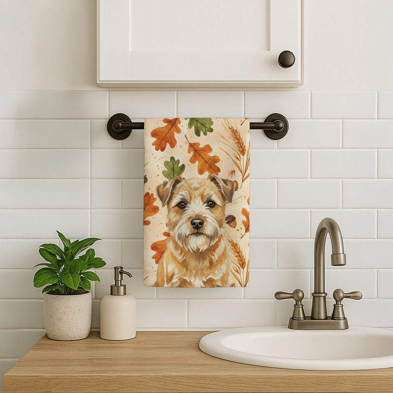 Serviette de cuisine Wheaten Border Terrier, Wheaten Border Terrier