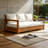 Patio Acacia Wood 3-seater Sofa-1095223677
