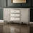 Mayim Sideboard Console, 3 Drawers, 2 Cabinets, Stone Top