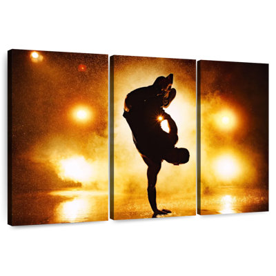 Breakdancer Silhouette