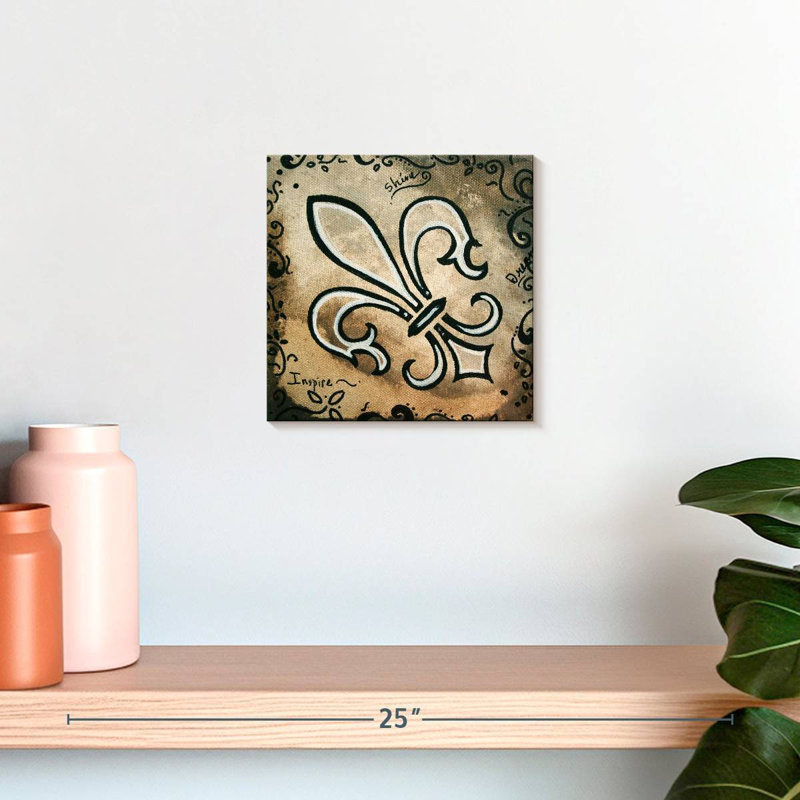 Kerner Fleur-De-Lis Shine, H 10 po x l 10 po