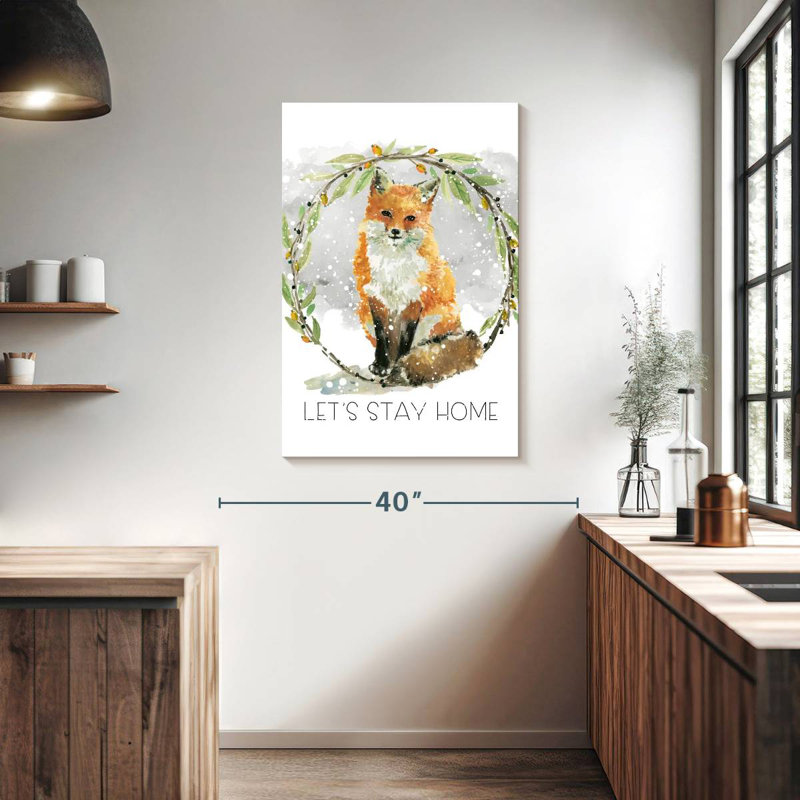 Renard Tergel Winter Conseils, H 39 po x l 26 po