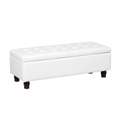 Repose-pieds rangement touffeté Eloise