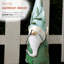 Décoration pour gnome en métal 19 "H See No Evil