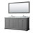 Avery 72'' Double Bathroom Vanity with Top-97875698-98262355
